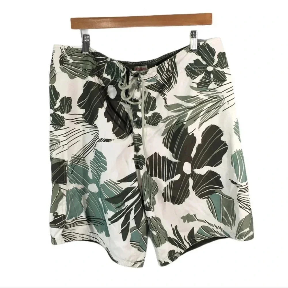 SH203 Mossimo Supply Co Hawaiian Board Shorts 38